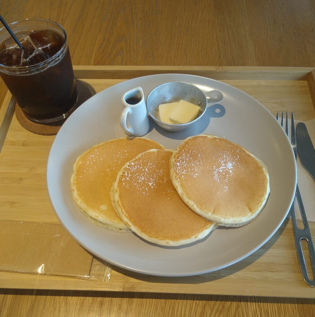 THE LAMP ROOM CAFE　プレーンパンケーキ